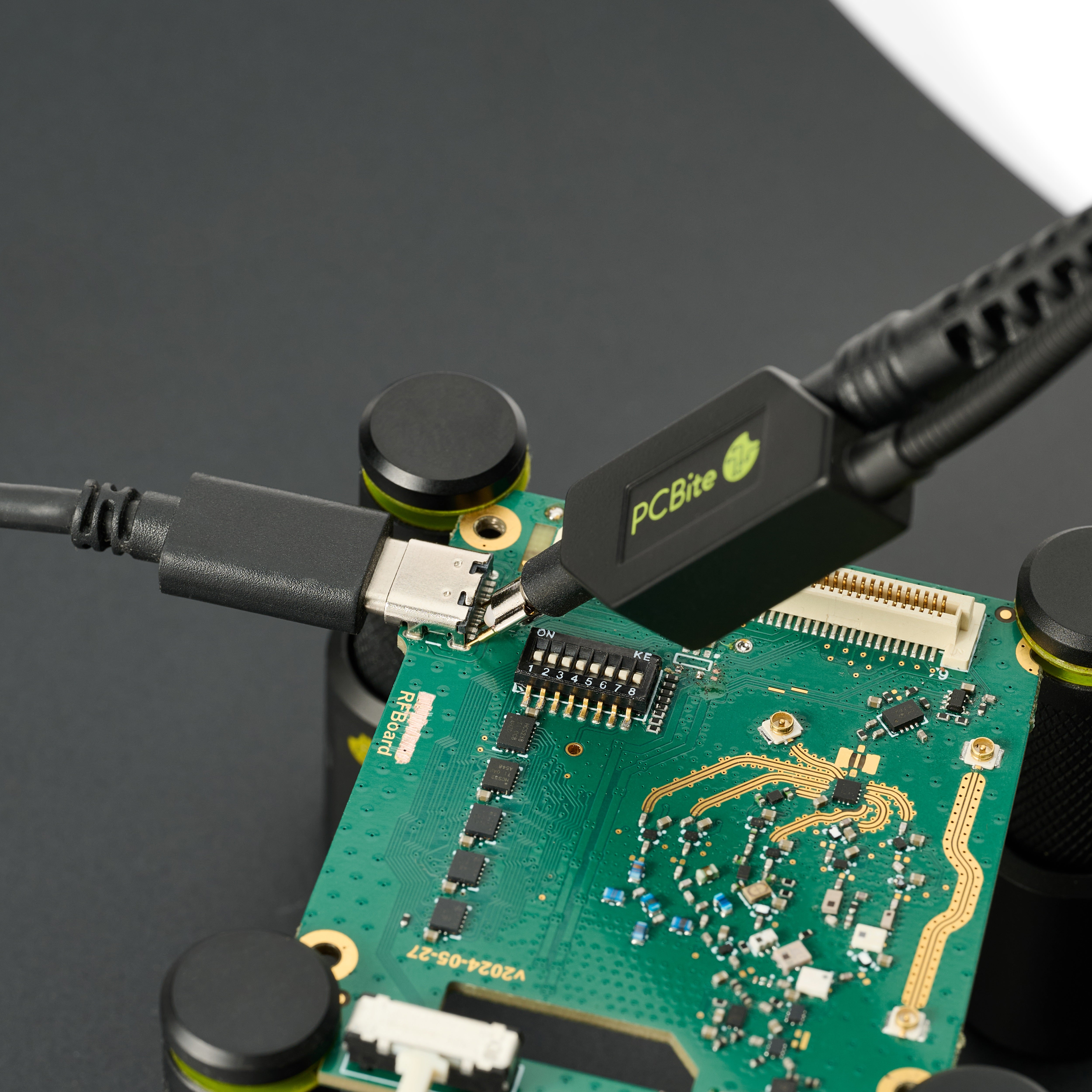 PCBite SQG15-DC - 1.5 GHz low impedance 10:1 passive DC probe