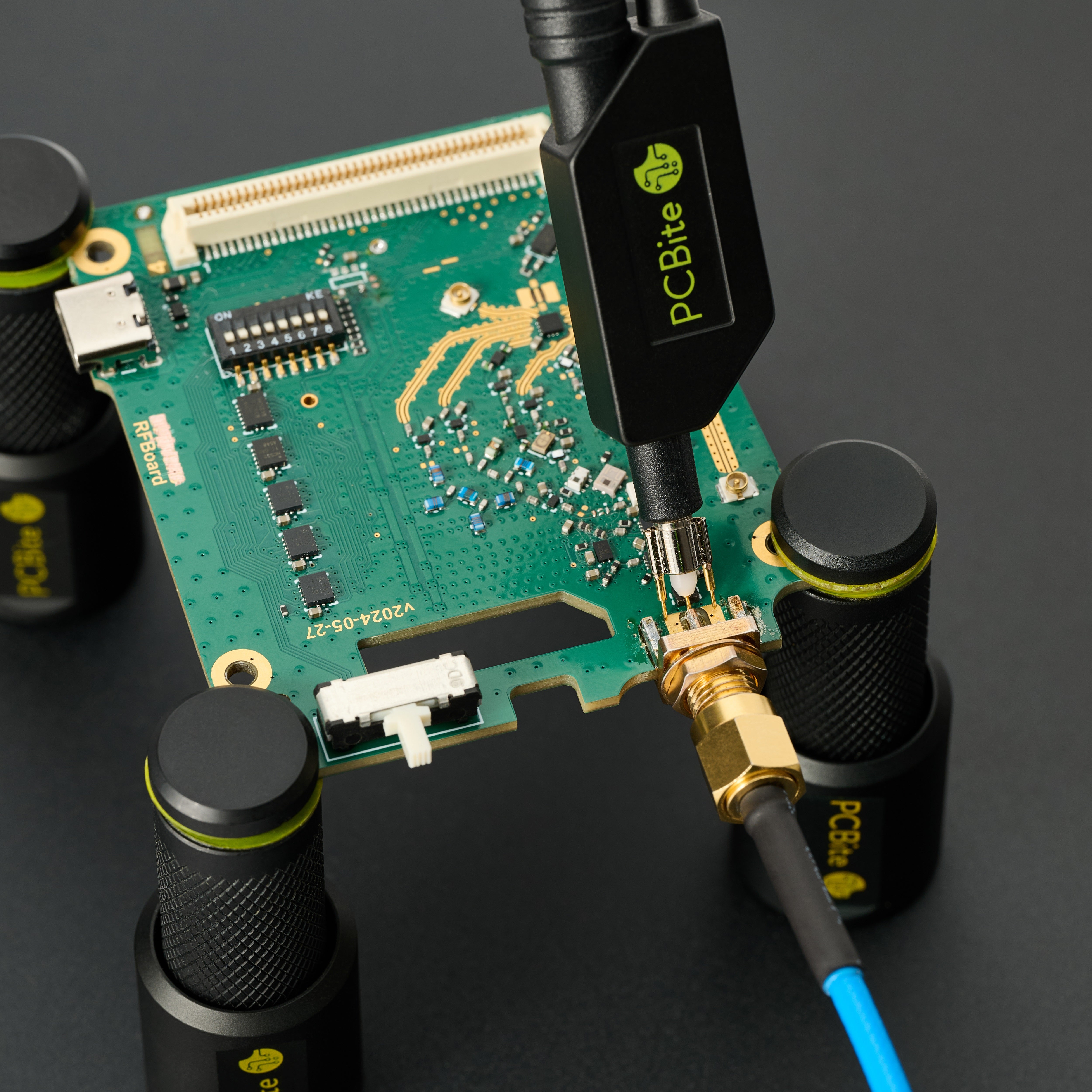 PCBite SQG30-DC - 3.0 GHz low impedance 10:1 passive DC probe