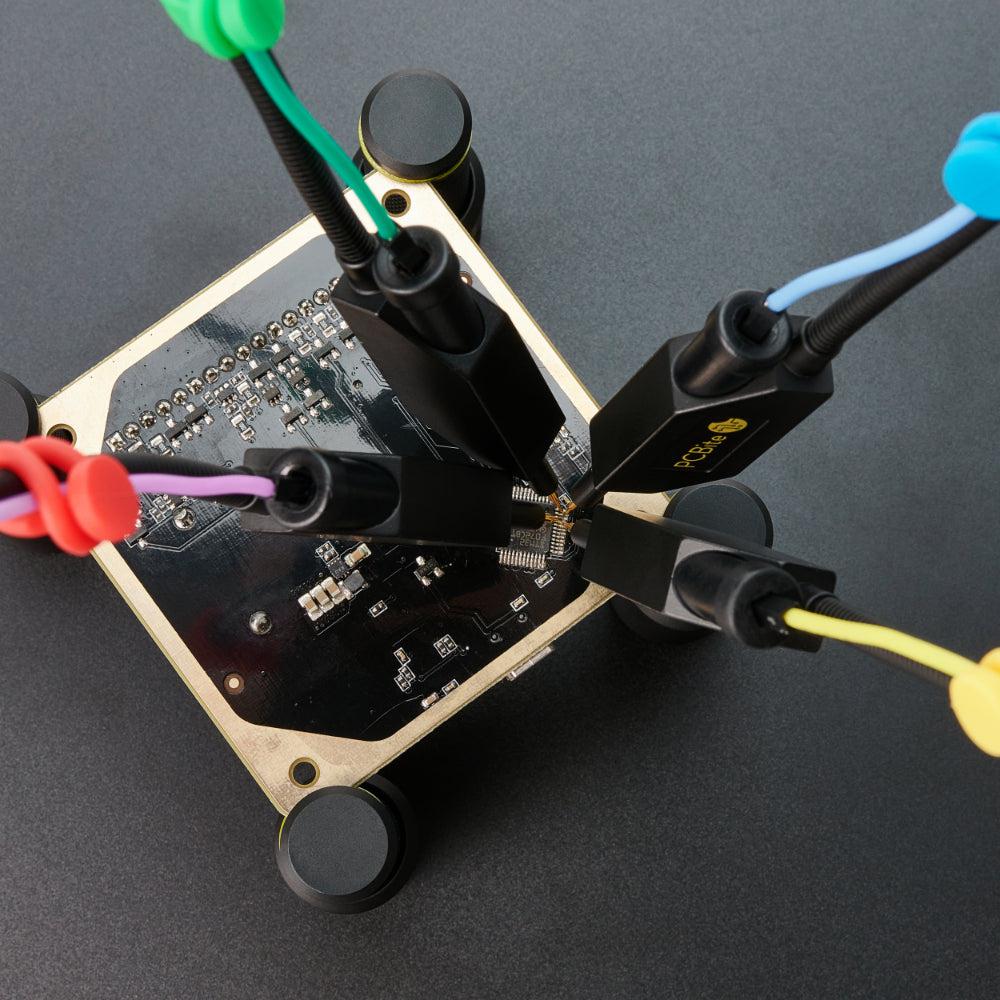 PCBite kit with 4x SQ10 probes and test wires | K & A Electronics