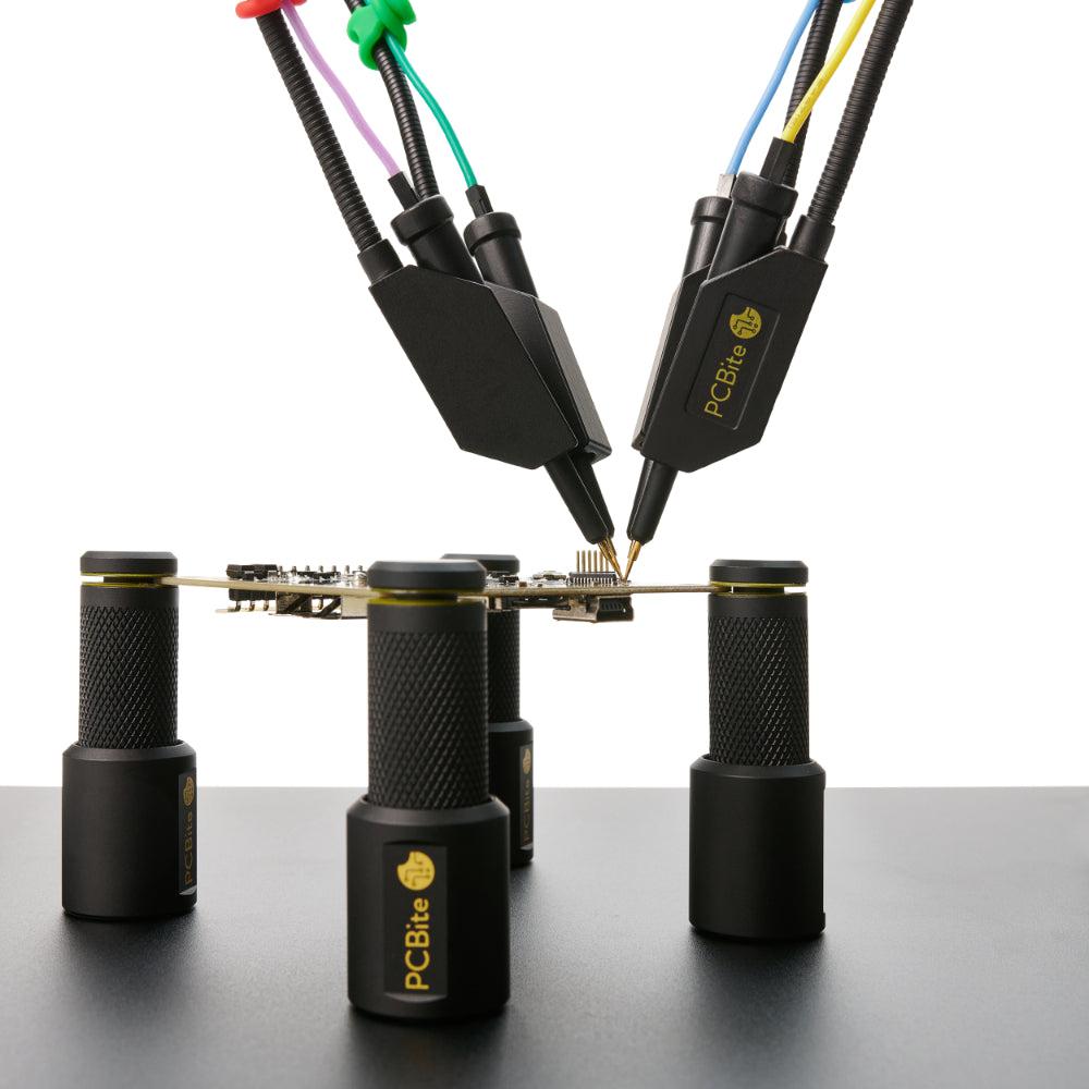 PCBite kit with 4x SQ10 probes and test wires | K & A Electronics