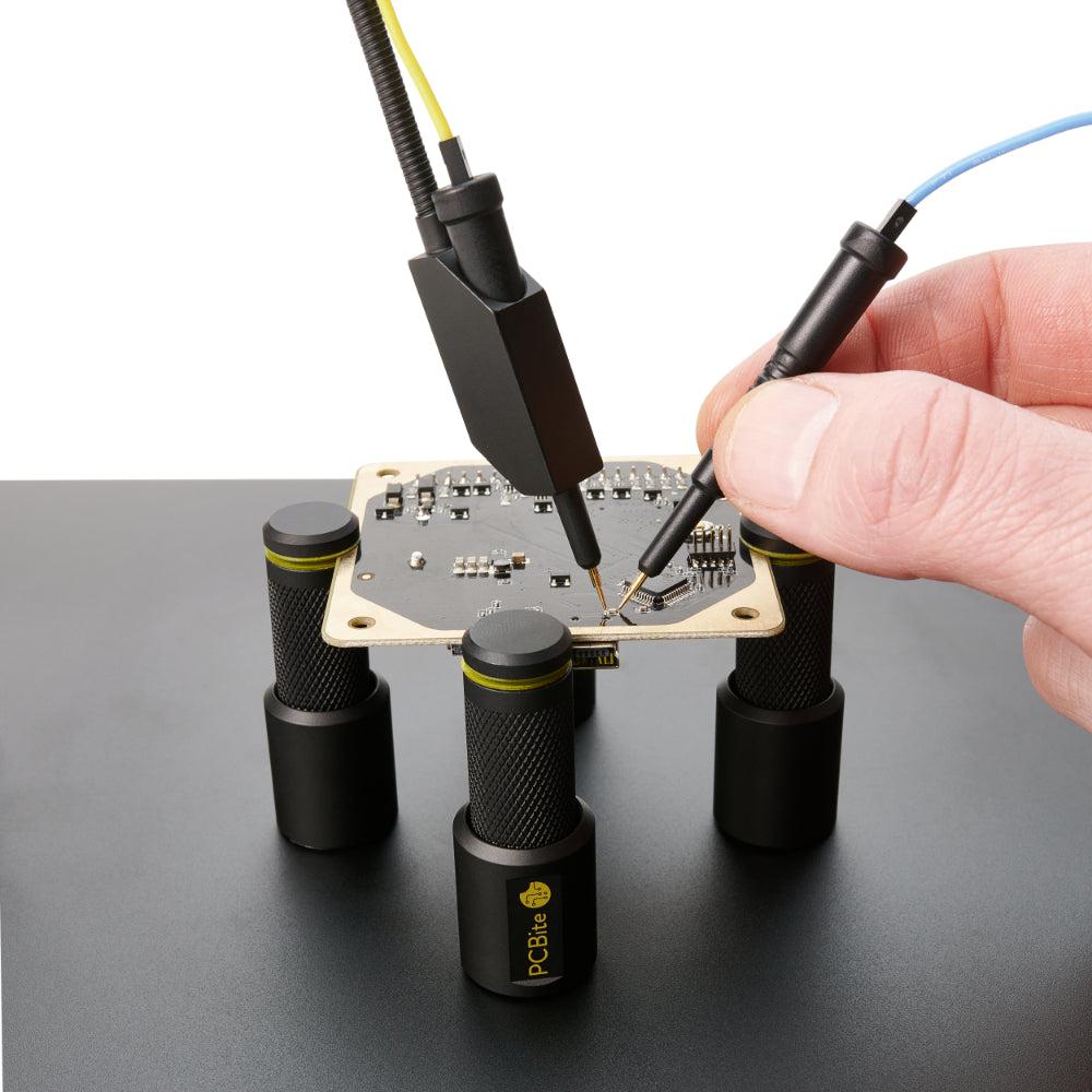 PCBite kit with 4x SQ10 probes and test wires | K & A Electronics