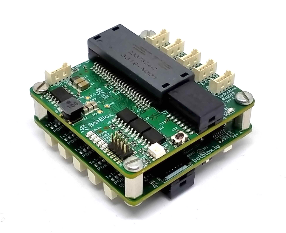 BotBlox SwitchBlox Rugged -50°C to +110°C Ethernet Switch