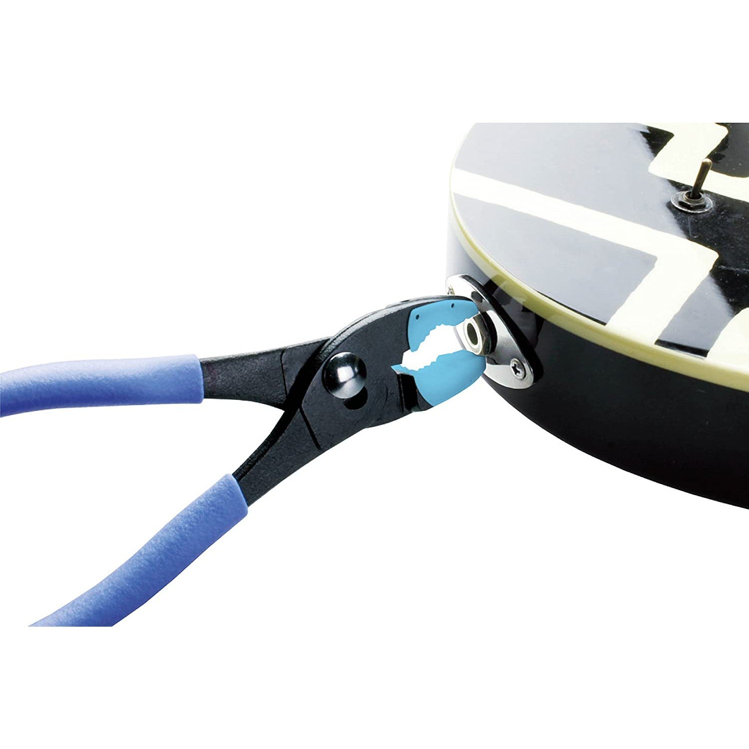 Tsunoda PL-150SC-S PLA-iers Replaceable Resin Jaw Pliers w/built-in-spring (150mm)-Tsunoda-K &amp; A Electronics