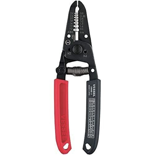 VESSEL 3500E-3 0.5-2mm Wire Stripper & Cutter