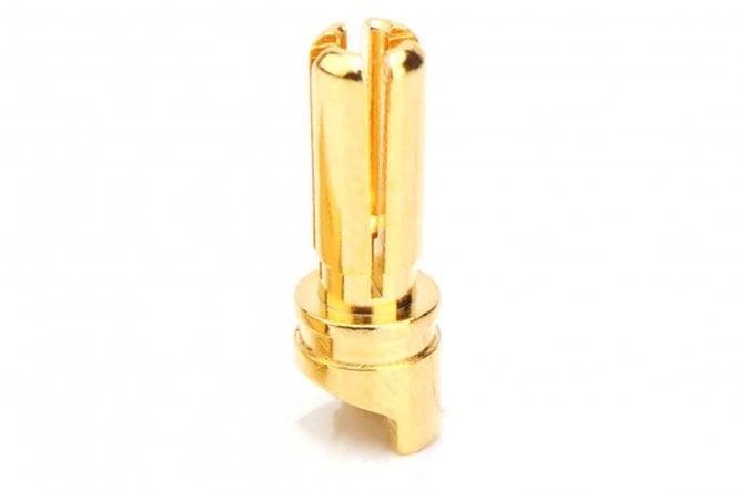 Amass GC3514-M 3.5mm Male Gold Plated Bullet 25A