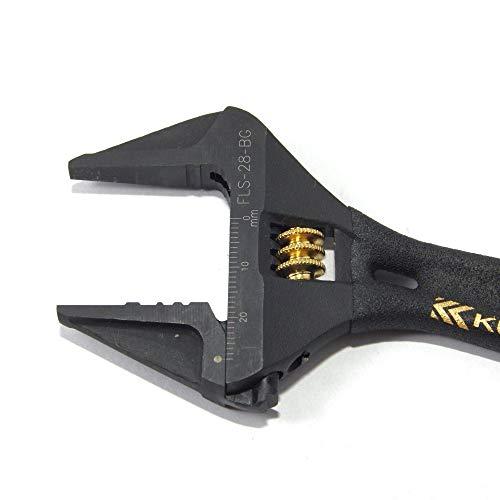 Fujiya KUROKIN FLS-28-BG Adjustable Wrench Short Type