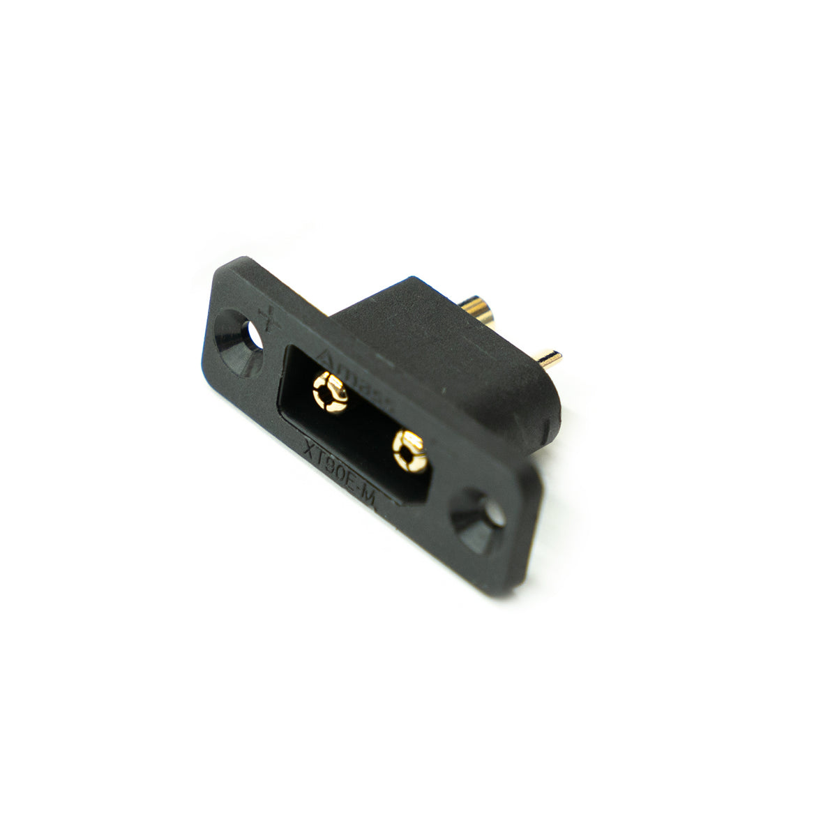 AMASS Black XT90E-M Mountable XT90 Male Plug Connector