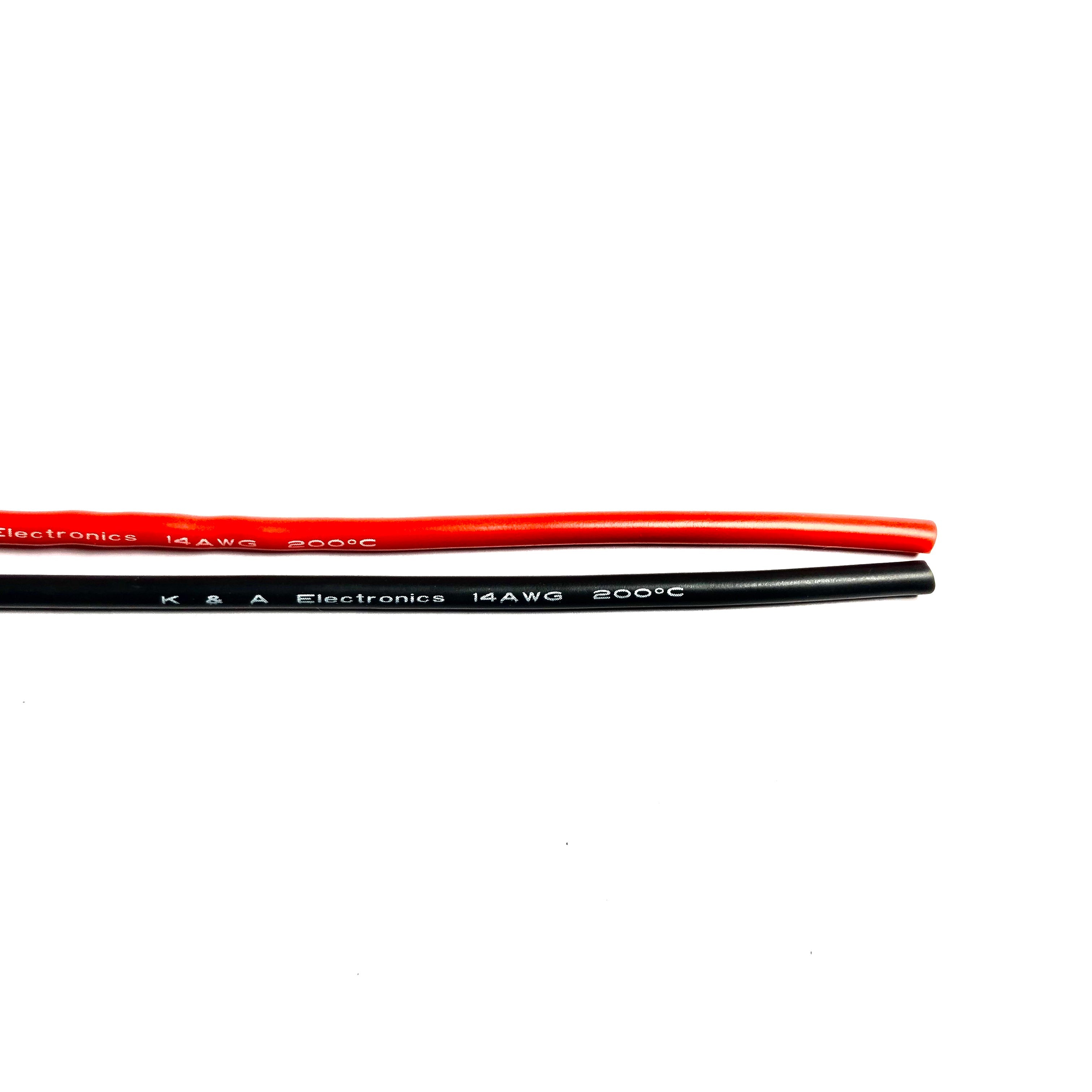 14AWG Stranded-Core Silicone Wire-K & A Electronics-K and A Electronics