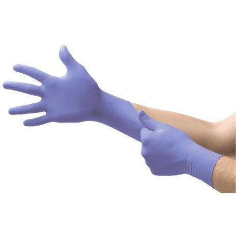 Ansell MICROFLEX® 93-843 Disposable Gloves - Nitrile - Box of 100-Ansell-K and A Electronics