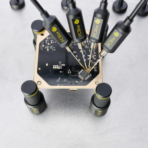 PCBite 4x SP10 probes with test wires-sensepeek-K and A Electronics